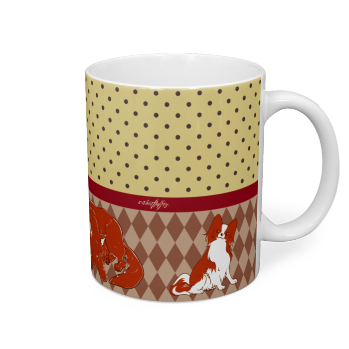 マグカップ - 直径 8 cm / 高さ 9.5 cmバナナ