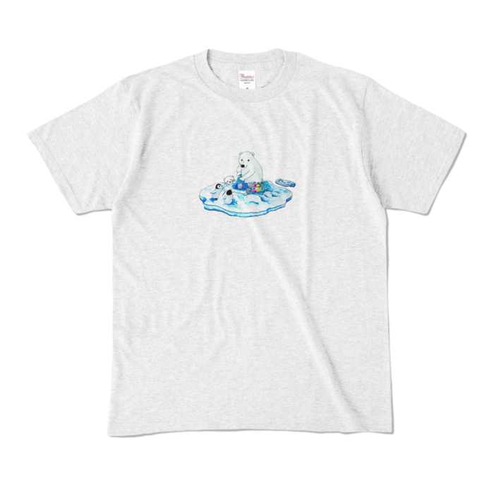 カラーTシャツ - M - アッシュ (淡色)