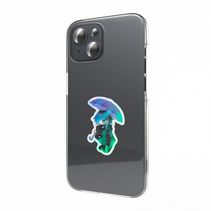 ホログラムスマホステッカー - 縦