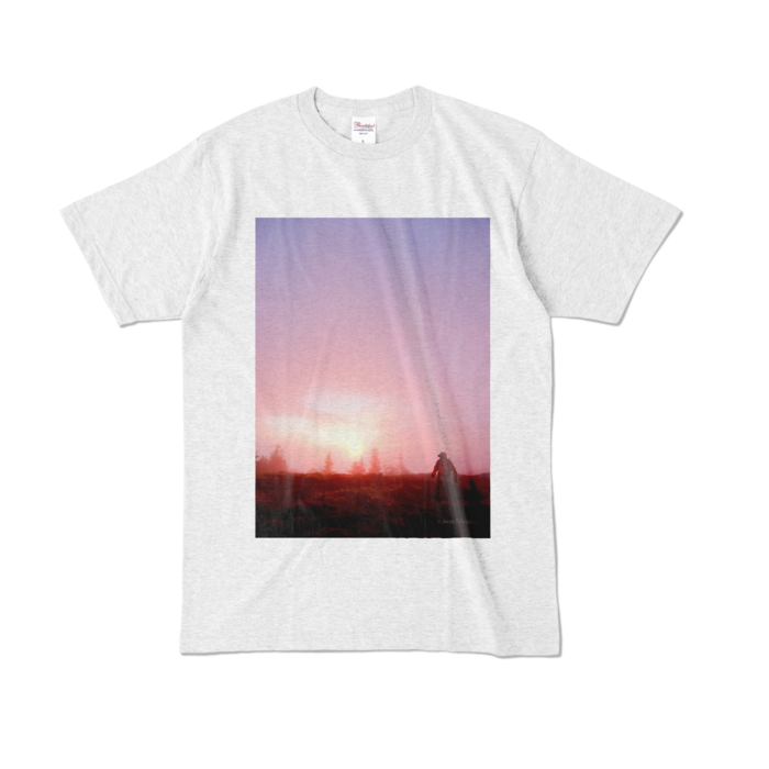 カラーTシャツ - L - アッシュ (淡色)