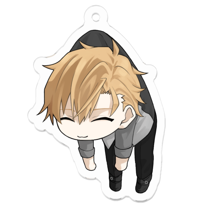 橘和臣　アクリルキーホルダー - 50 x 50 (mm)