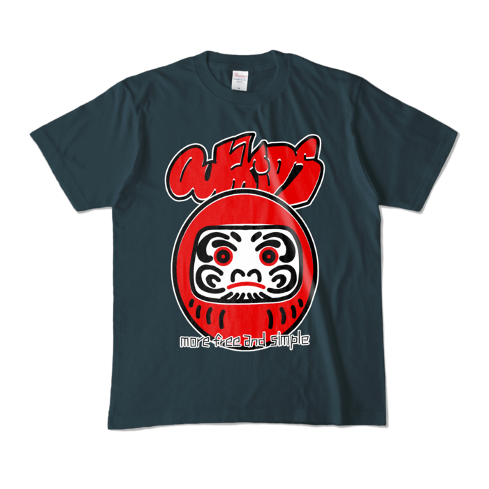 カラーTシャツ - M - デニム (濃色)
