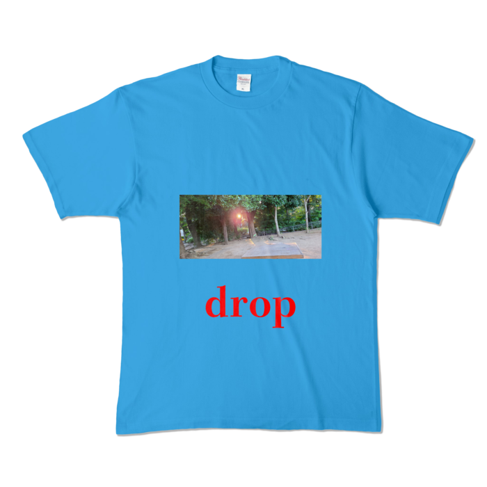 カラーTシャツ - XL - ターコイズ (濃色)