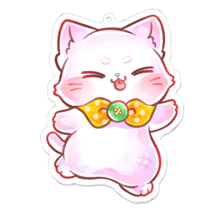 アクリルキーホルダー - 100 x 100 (mm)