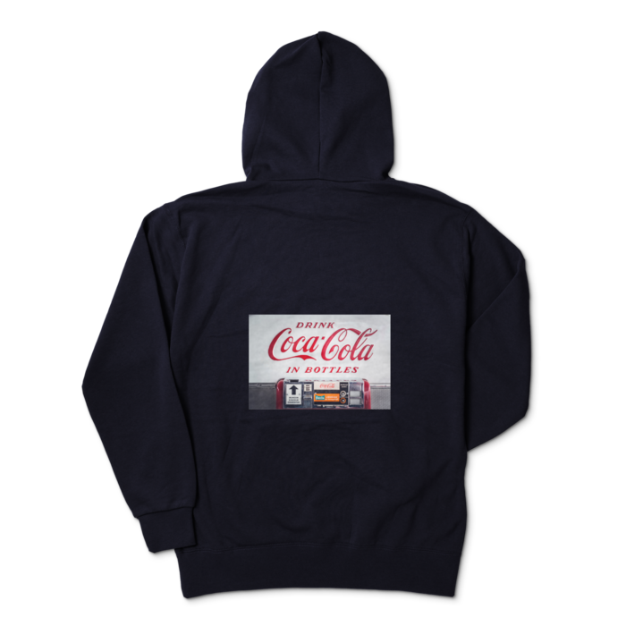 ジップパーカー - XL - ネイビー