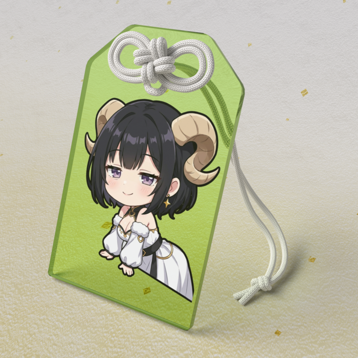 アクリルお守り - 50 × 80mm