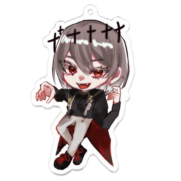 アクリルキーホルダー - 70 x 70 (mm)