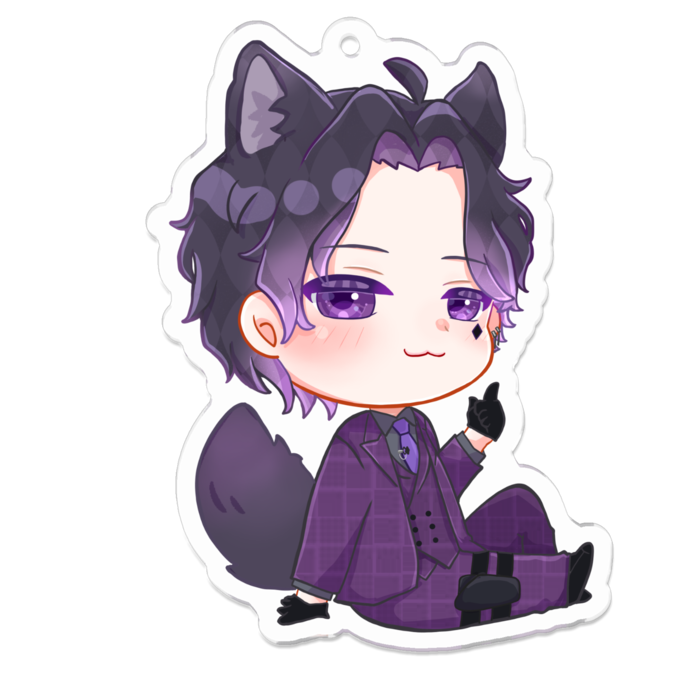 アクリルキーホルダー - 70 x 70 (mm)