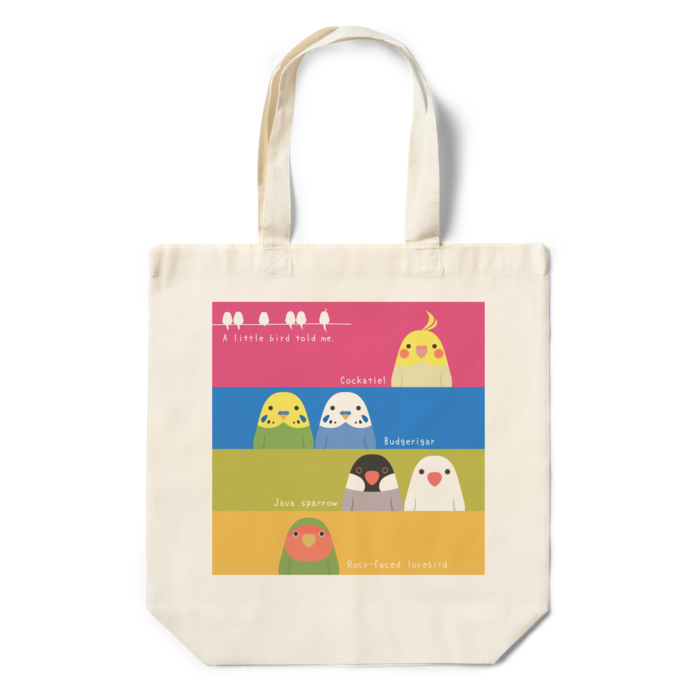 全2種】鳥さんエコバッグ - M2K SHOP - BOOTH