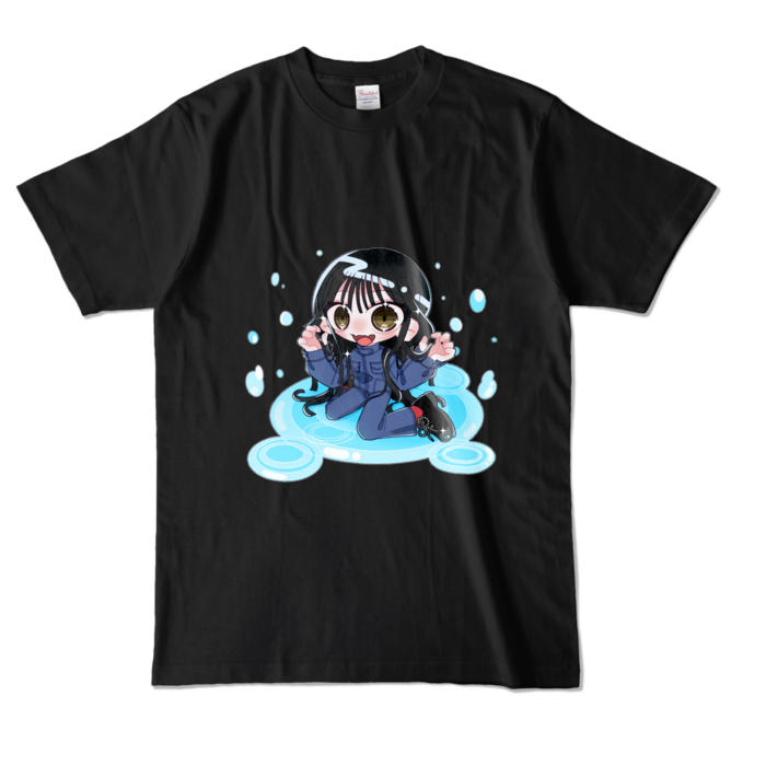 カラーTシャツ - L - ブラック (濃色)