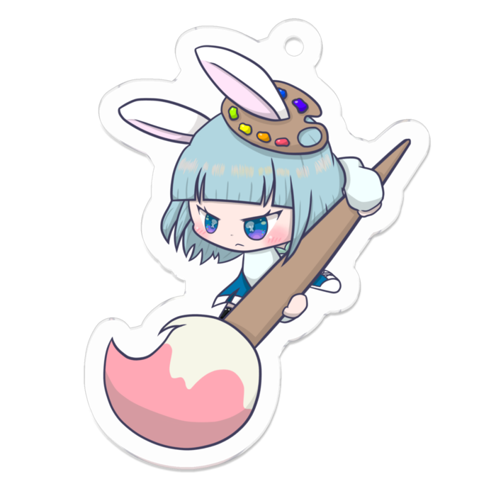 アクリルキーホルダー - 50 x 50 (mm)