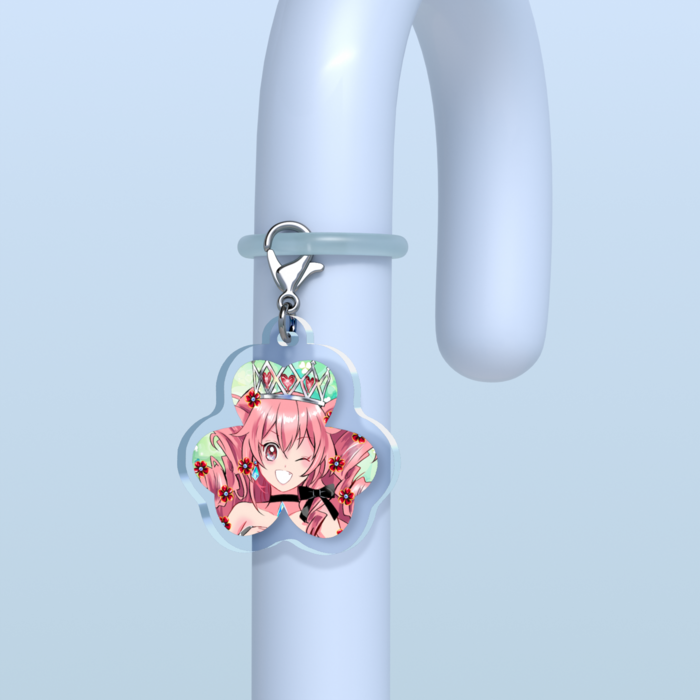 めじるしチャーム - W30 × H30mm 以内(クリア)