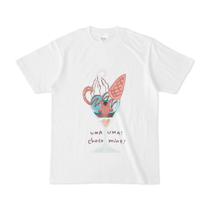 Tシャツ - S - 白（背景なし）