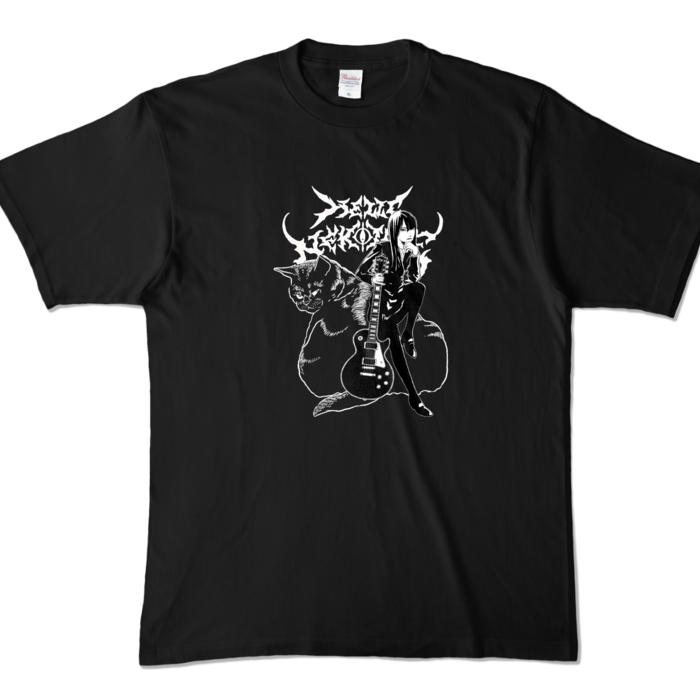 GothMag002カラーTシャツ - XL - ブラック (濃色)