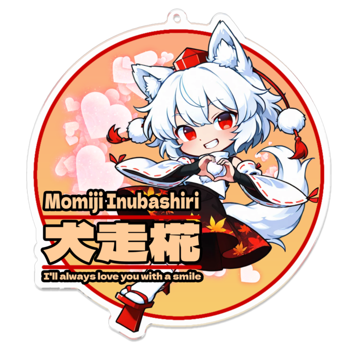 アクリルキーホルダー - 100 x 100 (mm)