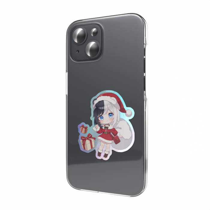 オーロラスマホステッカー - 縦