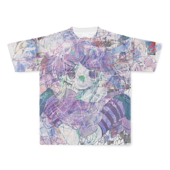 フルグラフィックTシャツ - L - 両面印刷