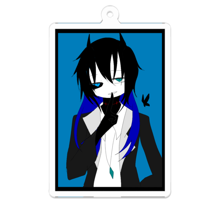 アクリルキーホルダー - 70 x 70 (mm)