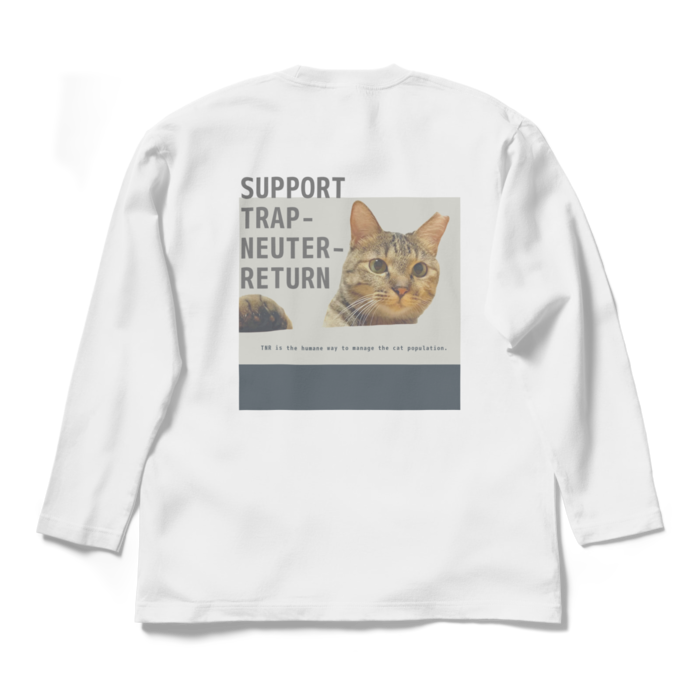 ロングスリーブTシャツ - L - ホワイト