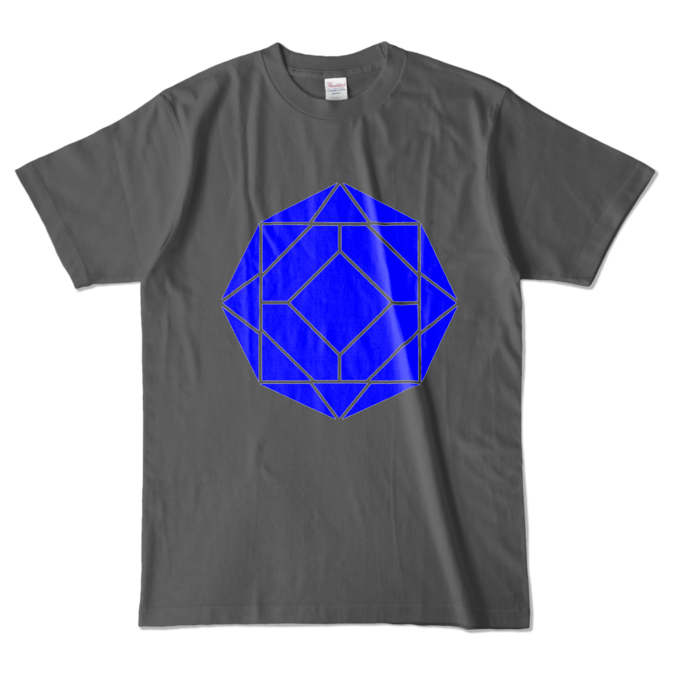 カラーTシャツ - L - チャコール (濃色)