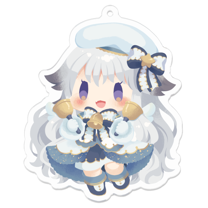アクリルキーホルダー - 70 x 70 (mm)