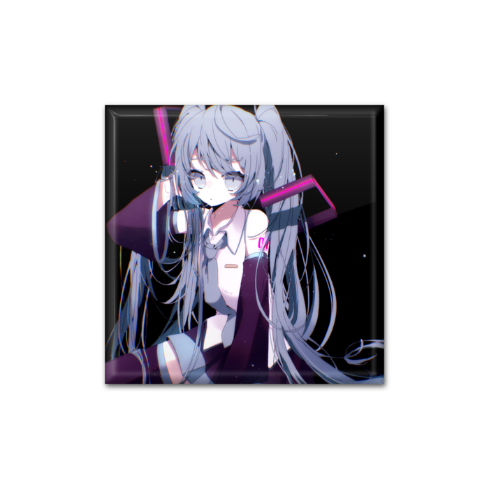 缶バッジ - 四角形40mm