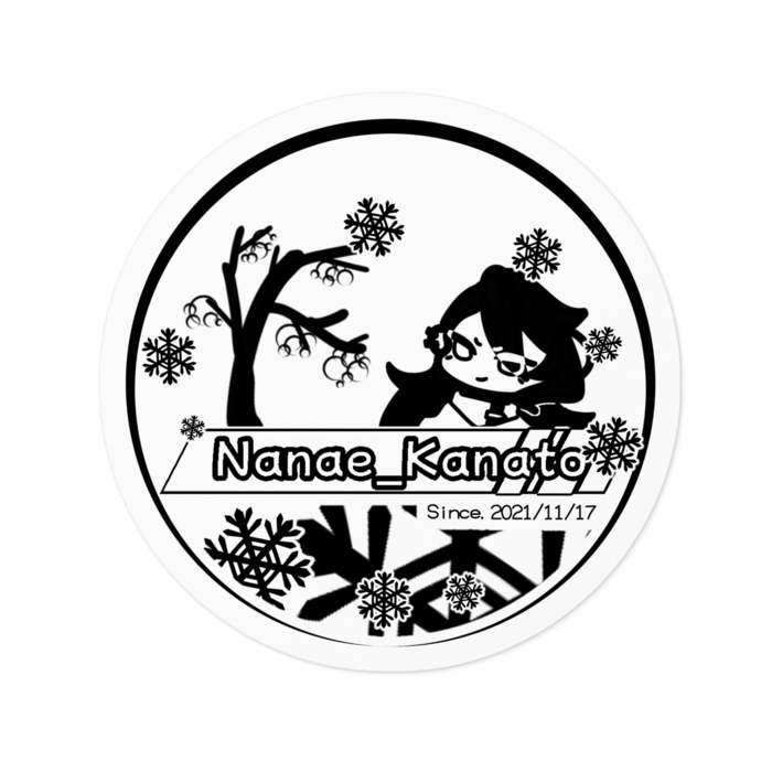 ステッカー - 100 x 100 (mm)