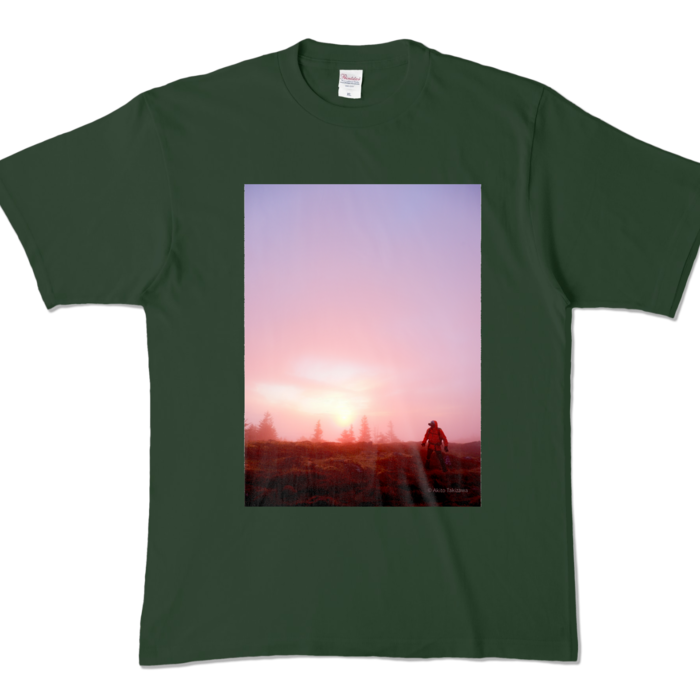 カラーTシャツ - XL - フォレスト (濃色)