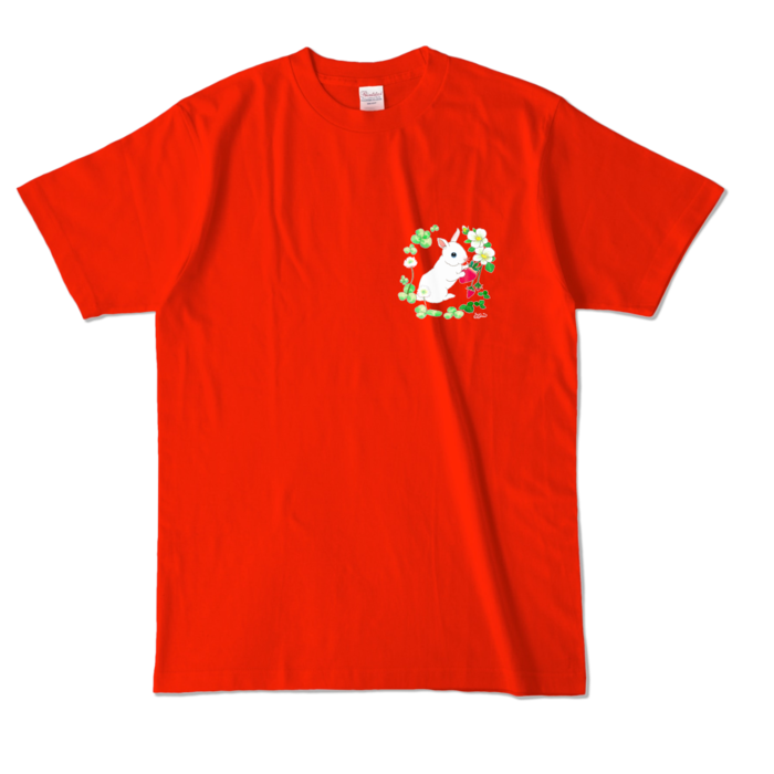 カラーTシャツ - L - レッド (濃色)