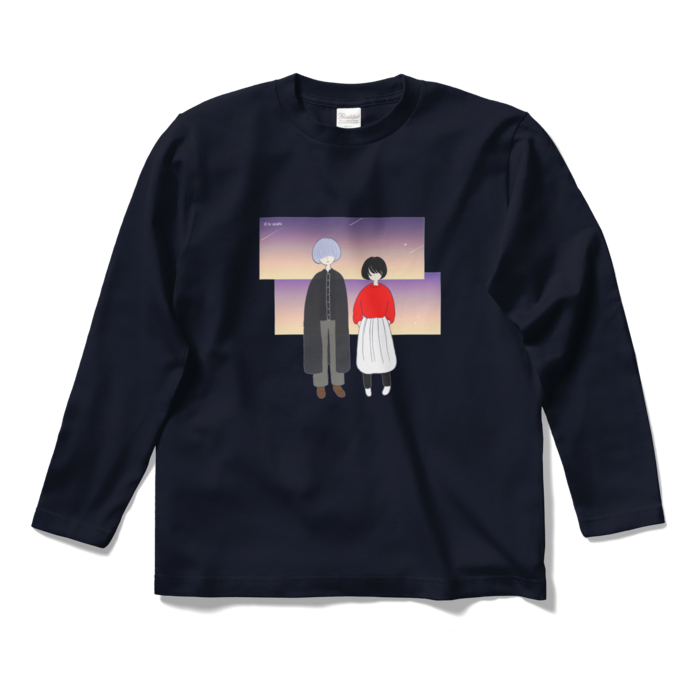 ロングスリーブTシャツ - S - ネイビー