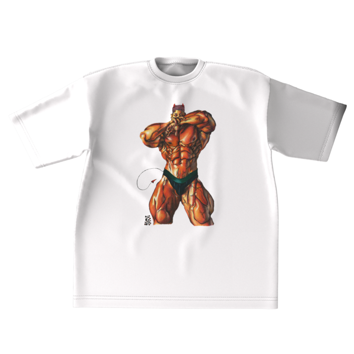 ビッグシルエットTシャツ - XL - 正面