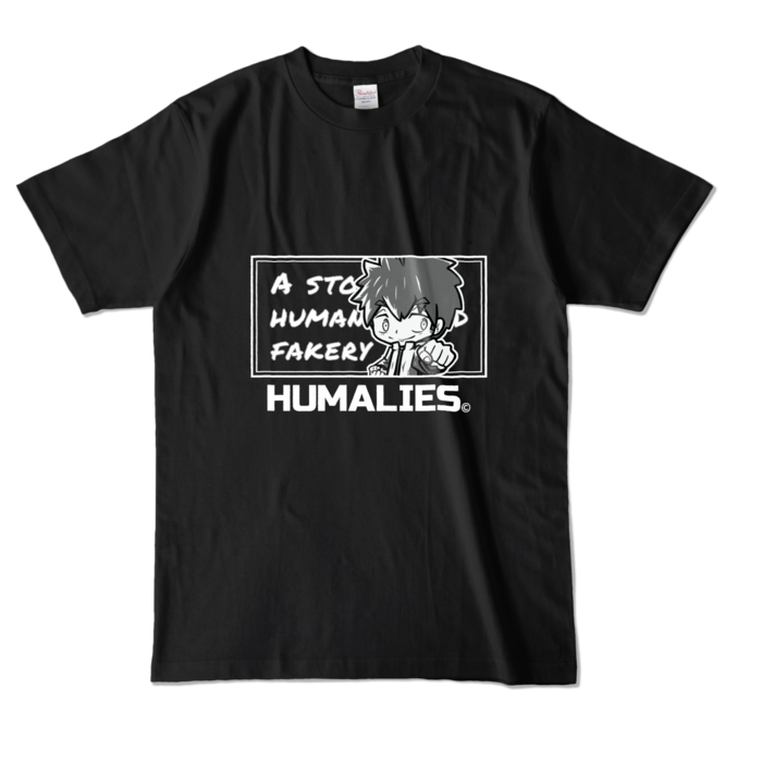 カラーTシャツ - L - ブラック (濃色)