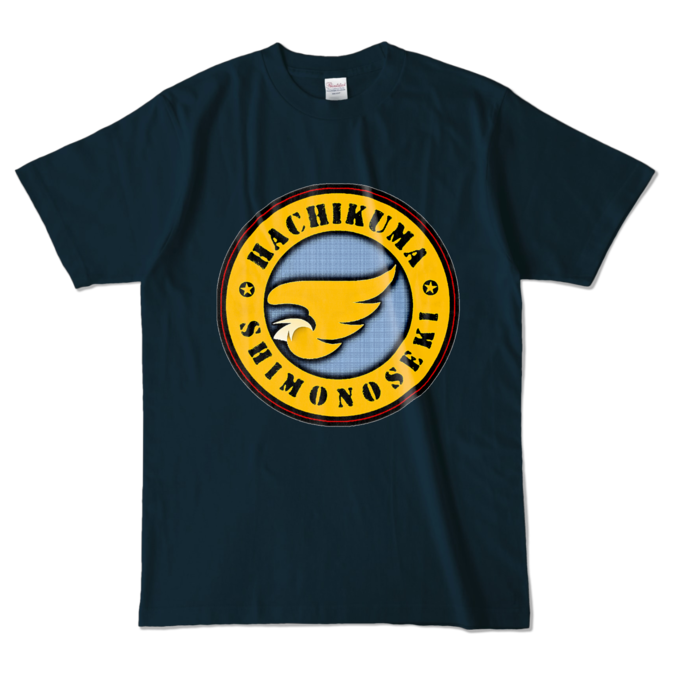 カラーTシャツ - L - ネイビー (濃色)