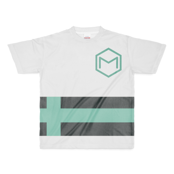 フルグラフィックTシャツ - M - 両面印刷