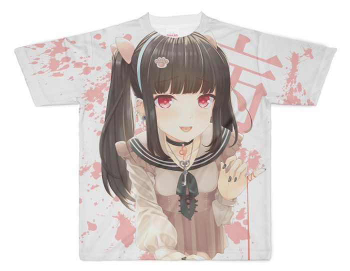 フルグラフィックTシャツ - XL - 正面印刷のみ
