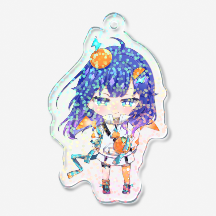 ④どや顔どえアクキー（ホログラム）