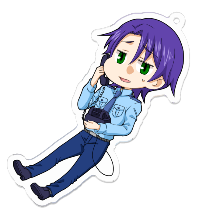 アクリルキーホルダー - 70 x 70 (mm)