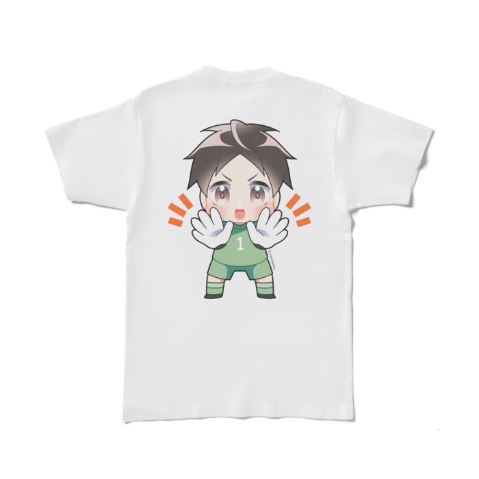 Tシャツ - L - 白 - 背面