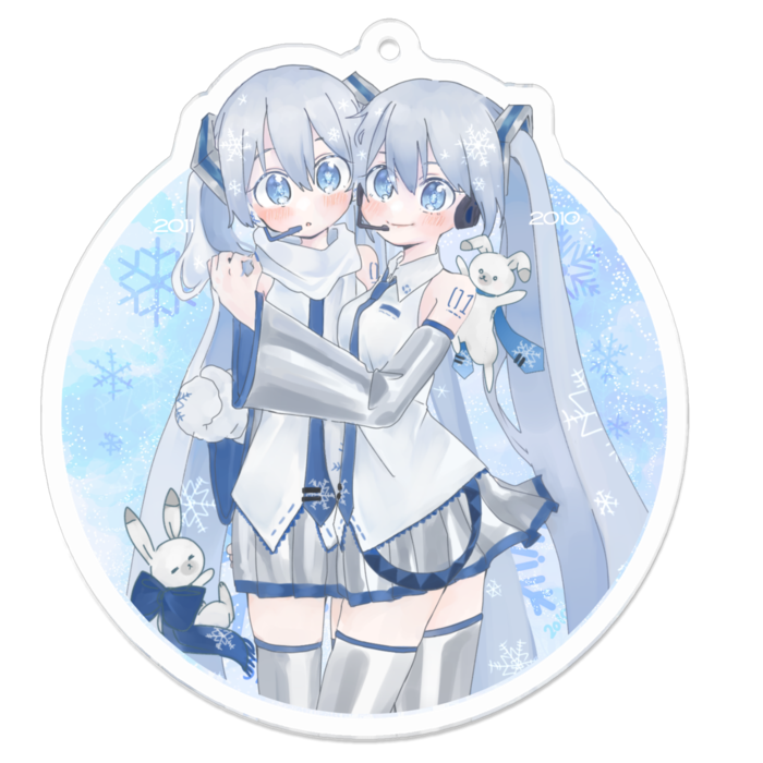 アクリルキーホルダー ver2 - 70 x 70 (mm)(1)