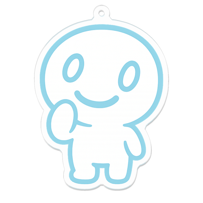 アクリルキーホルダー - 70 x 70 (mm)