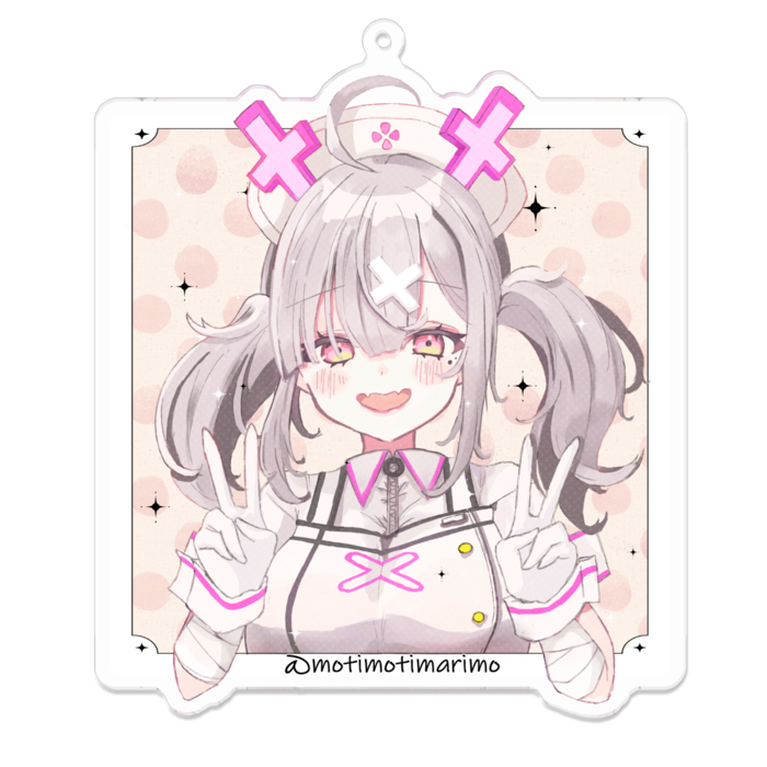 アクリルキーホルダー - 100 x 100 (mm)
