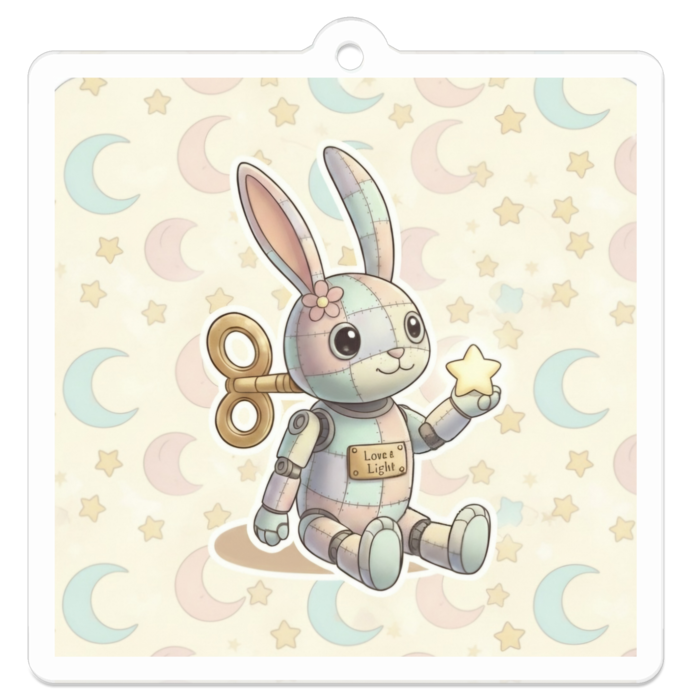 アクリルキーホルダー - 50 x 50 (mm)