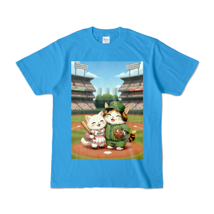 カラーTシャツ - S - ターコイズ (濃色)