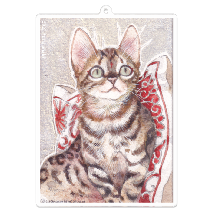 アクリルキーホルダー - 100 x 100 (mm)