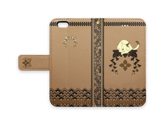 手帳型iPhoneケース - iPhone 6 / 6s - ストラップ穴 あり
