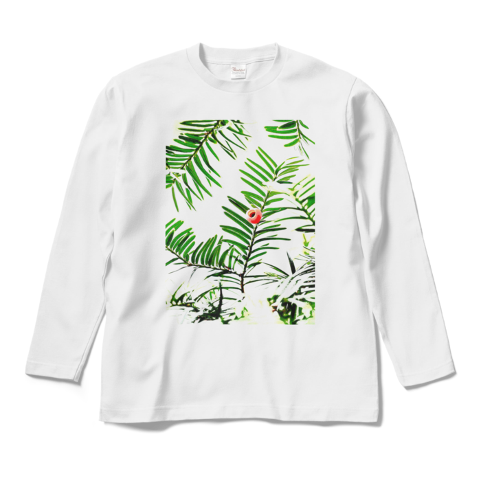 【文字なし】ロングスリーブTシャツ - M - ホワイト
