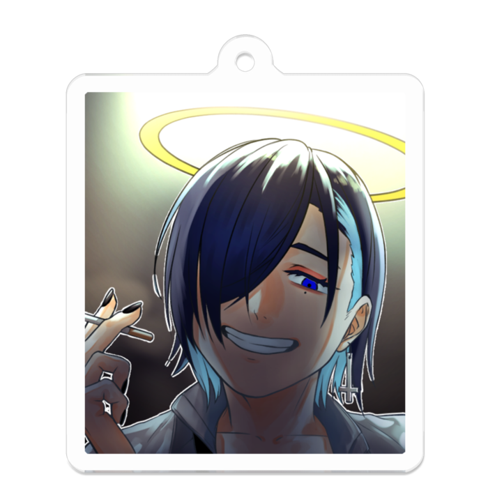 四方通ニチ - 50 x 50mm