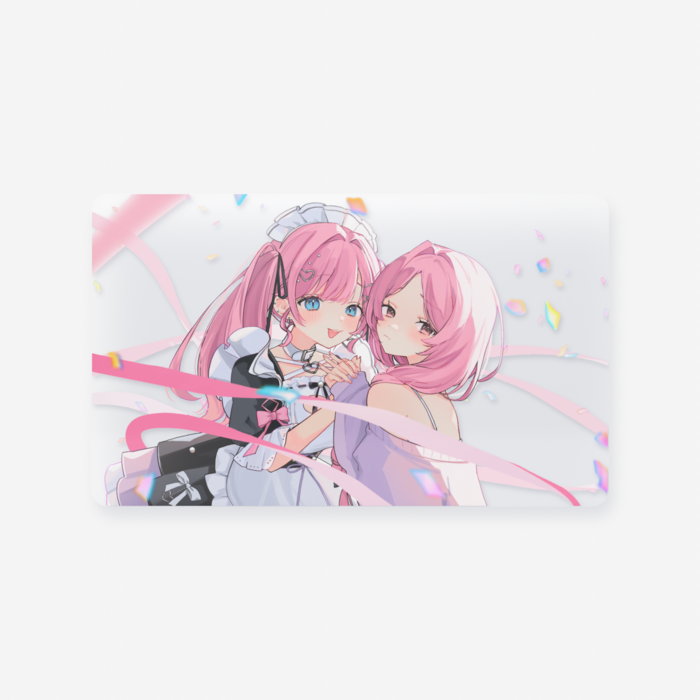ショコちゃんお誕生日クリアカード【リボン】