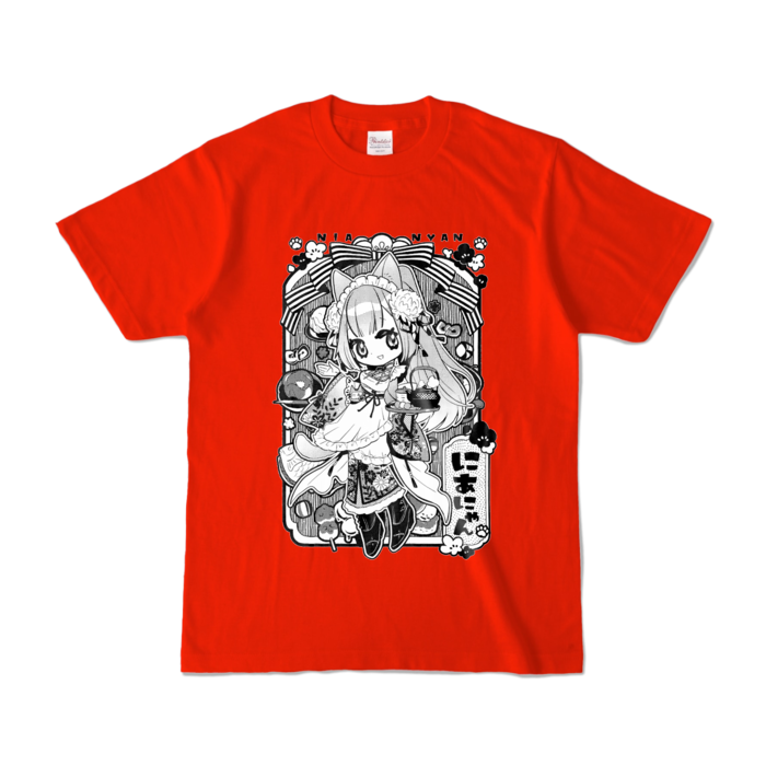 Monochrome T-Shirt - S - Red
