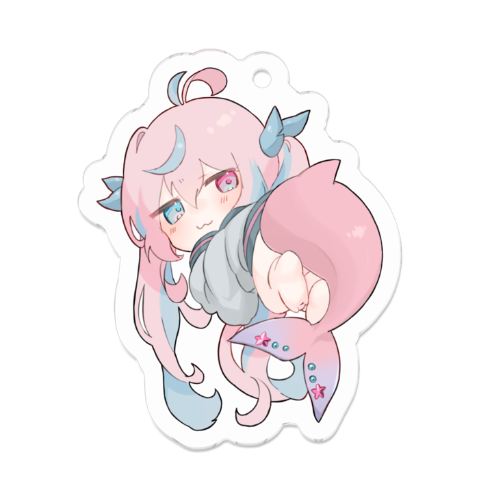 アクリルキーホルダー - 50 x 50 (mm)